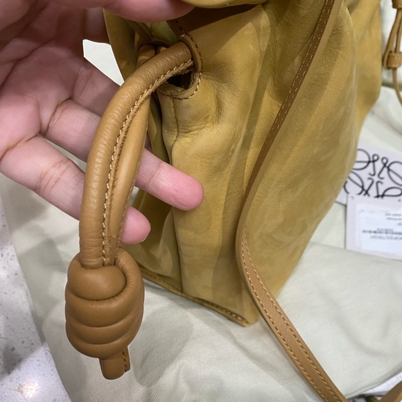 LOEWE
Flamenco leather-trimmed nubuck clutch - Picture 16 of 16